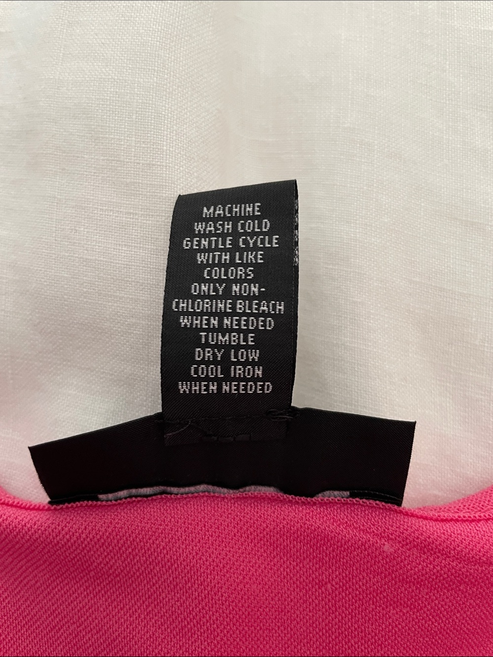 I.N.C.  Pink Layered Ruffle Tank Top - Picture 6 of 6